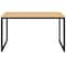 Flash Furniture 47"L Commercial Industrial Office Desk in Maple GC-GF156-12-MAP-BK-GG - alternate 2